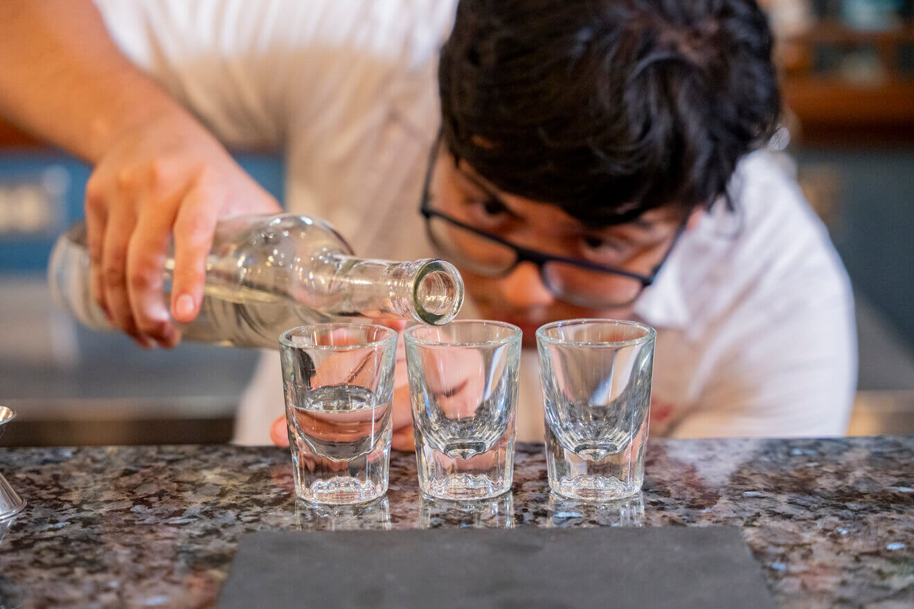 Dégustation de mezcal