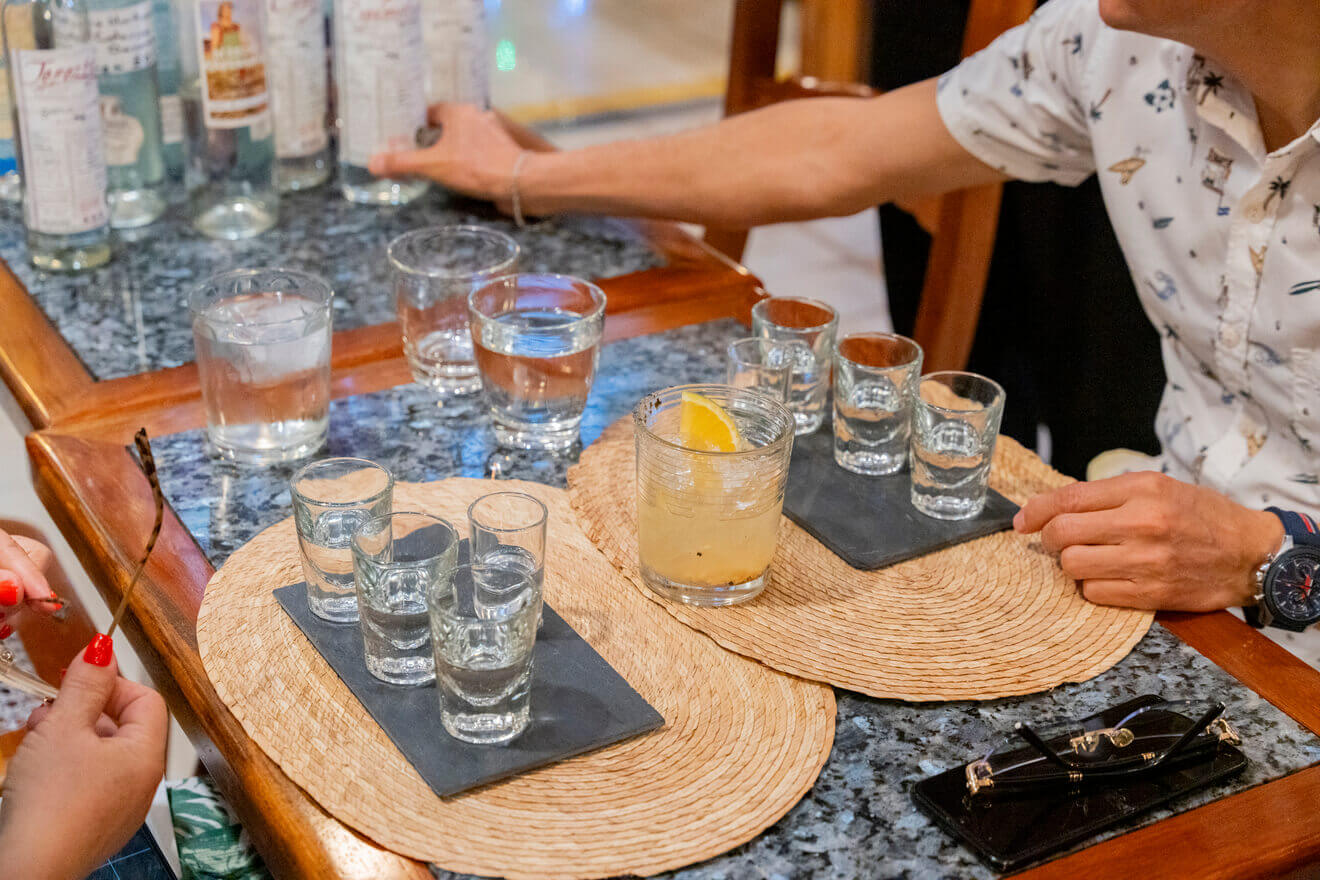 Dégustation de mezcal