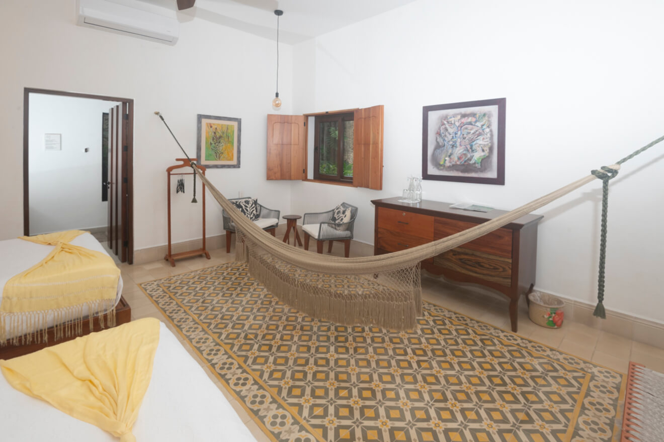 Chambre Supérieure accessible avec 2 lits doubles